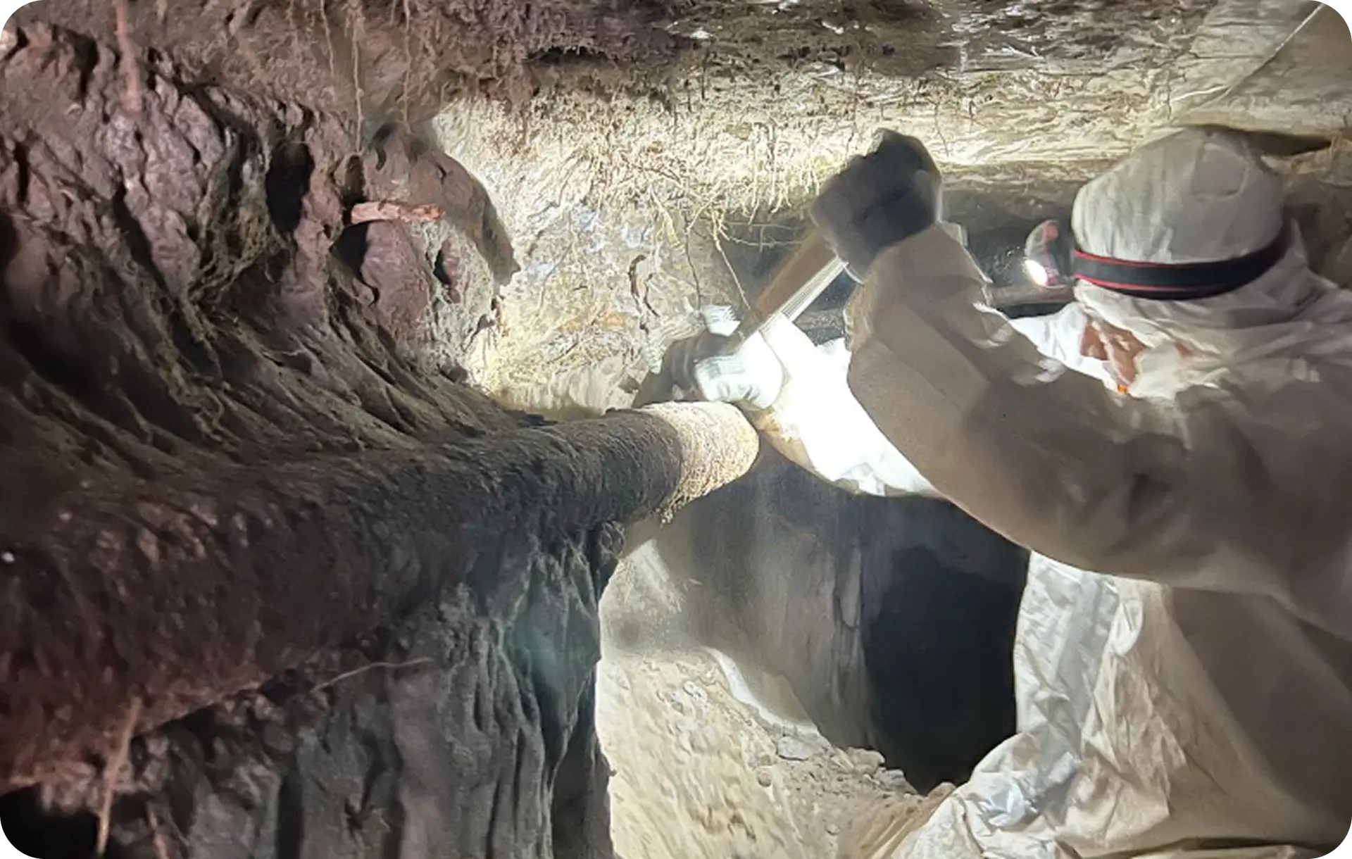 Tunnel plumbing leak detection and under-slab pipe repair in South Florida