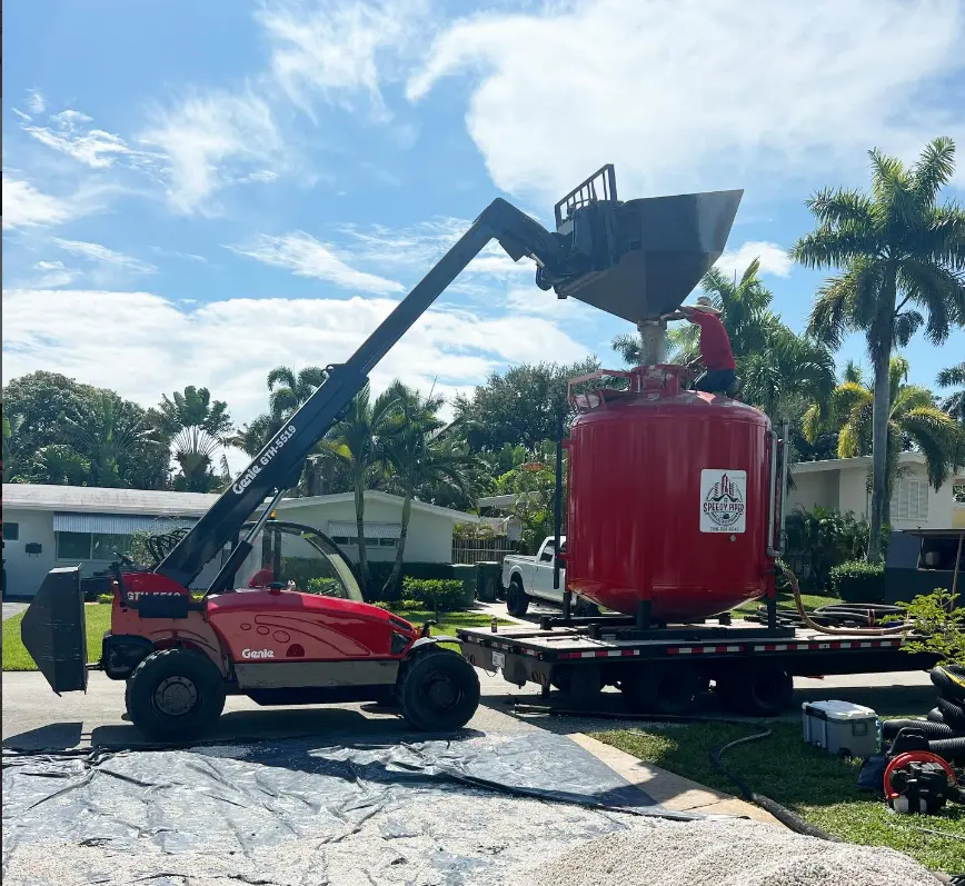 Trenchless sewer repair equipment for sewer line repair without digging in Broward County, FL